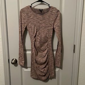 Express fitted mini dress